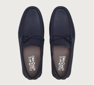 Alternative view of Giày Salvatore Ferragamo Driver Gancini 'Bluemarine' 02B796-732481