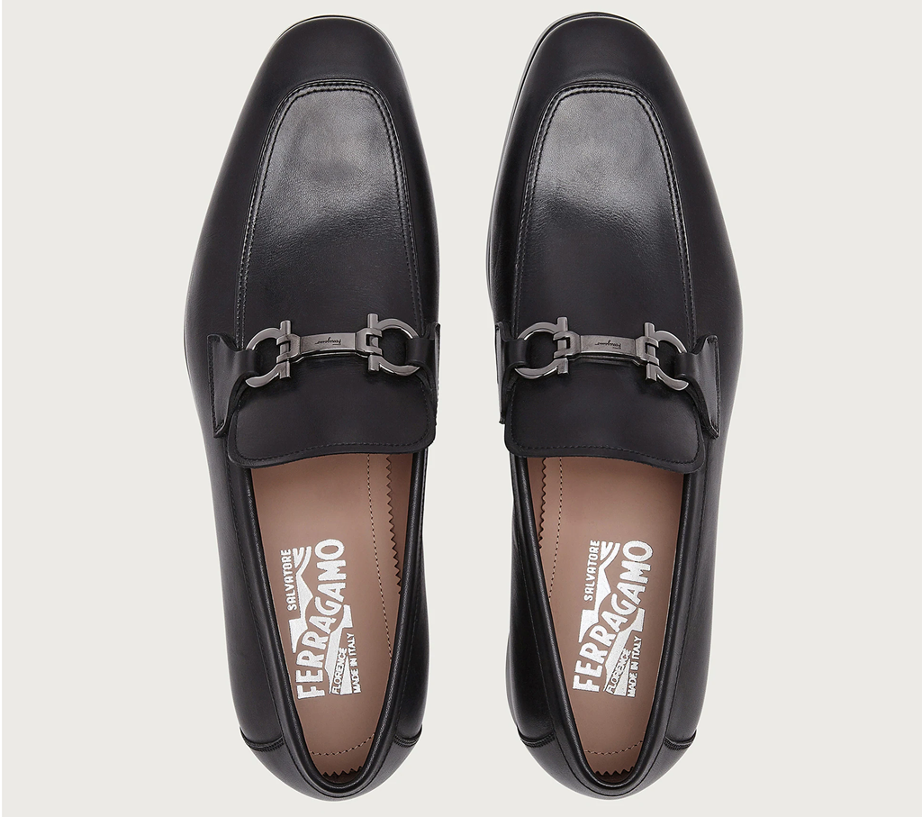 Giày Salvatore Ferragamo Moccasin ‘Black’ 02C512-735236 - Ảnh 3