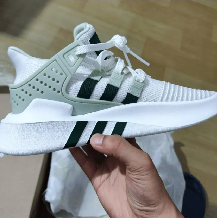 Alternative view of Giày Adidas Originals Egt Bask Adv 'White Green' ID0546