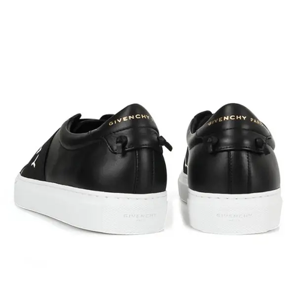 Giày Givenchy Black Urban Street Leather Strap Men's Sneakers BH0002H0FU-004 - Ảnh 5