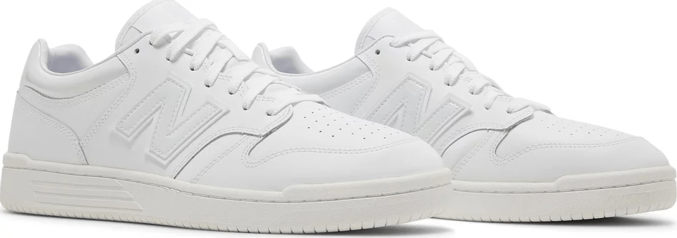 Giày New Balance 480 'White Patent' BB480LWW - Ảnh 4