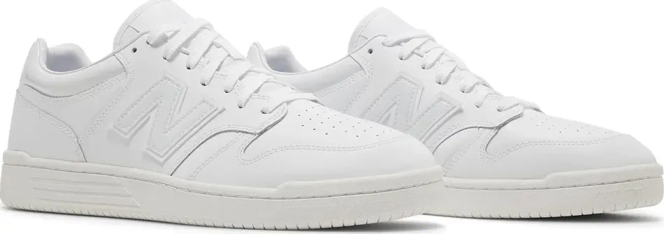 Giày New Balance 480 'White Patent' BB480LWW - Ảnh 4