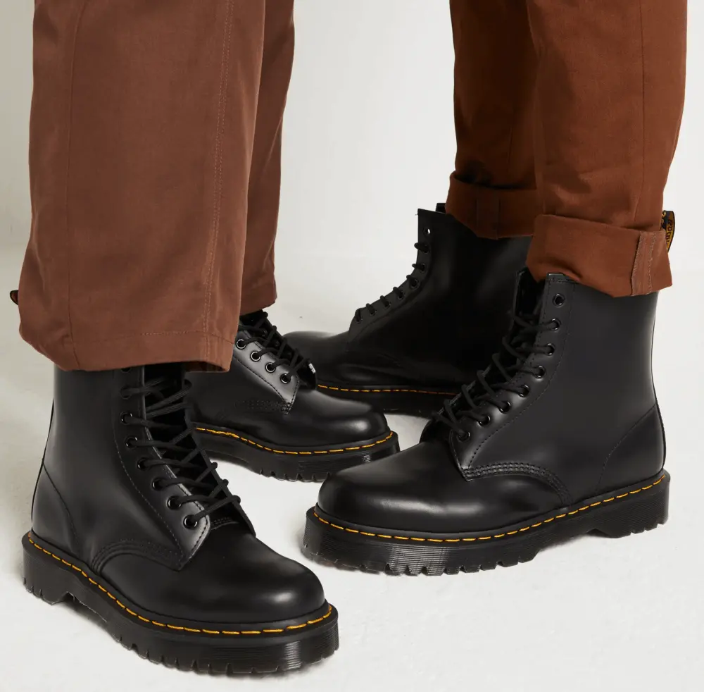 Giày Dr. Martens 1460 Bex Black Smooth 25345001 - Ảnh 3