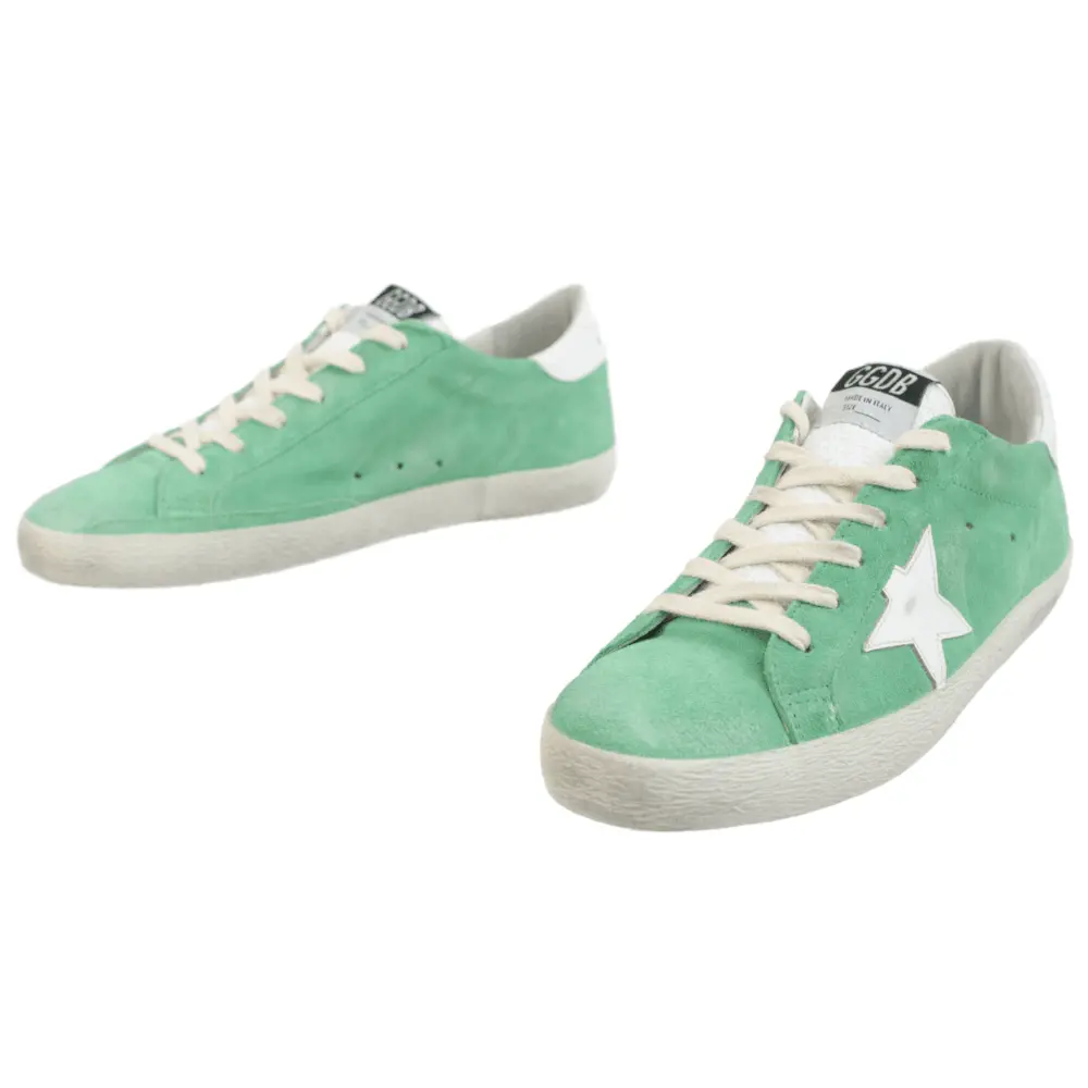 Alternative view of Giày Golden Goose Super Star 'Aquamarine White' GWF00101-F002575-35774