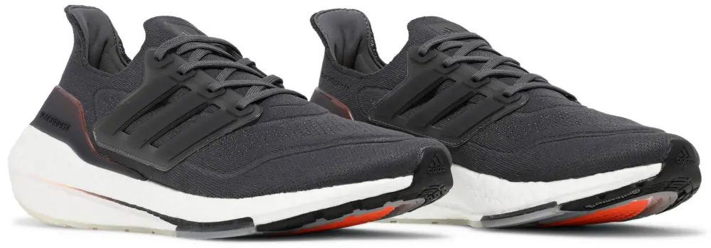 Giày Adidas UltraBoost 21 'Grey Screaming Orange' FY0372 - Ảnh 6