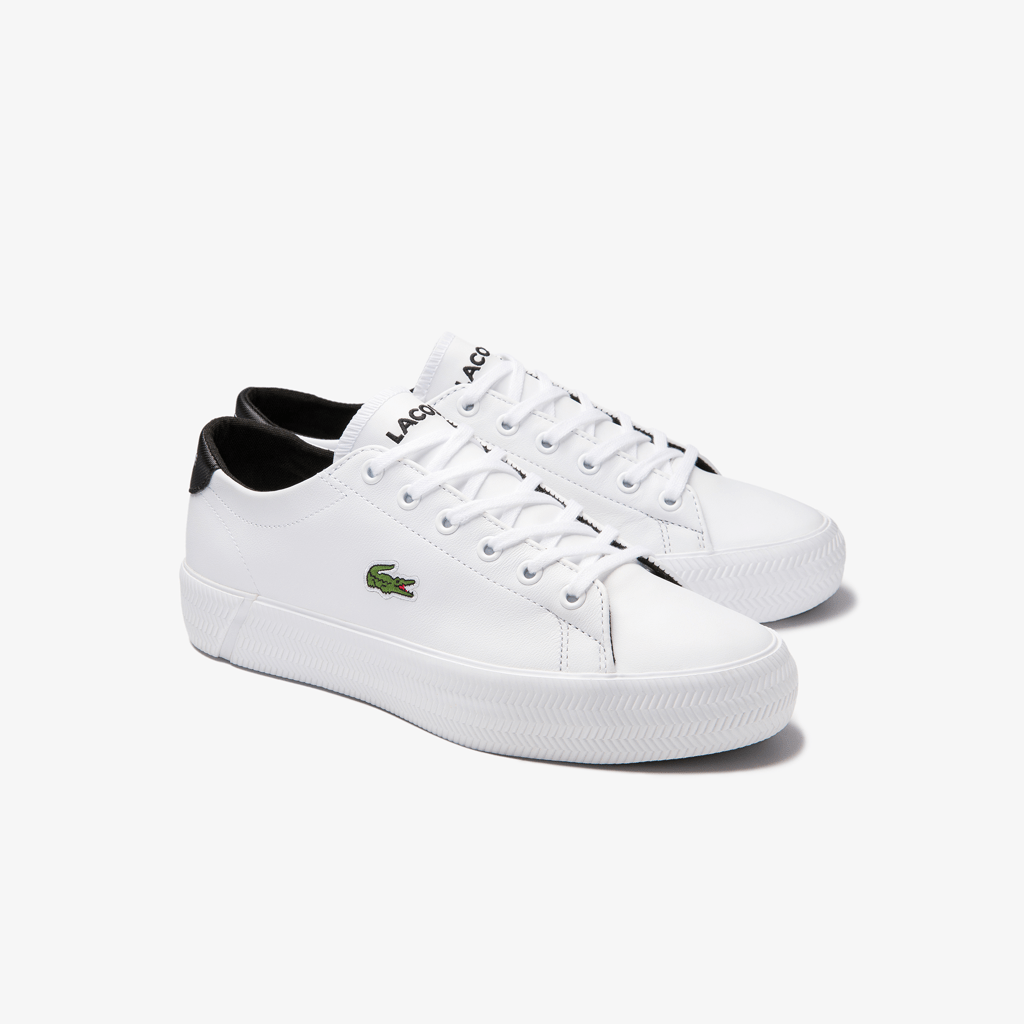 Giày Lacoste Gripshot 3 CFA Leather White Black 740CFA0028-147 - Ảnh 2
