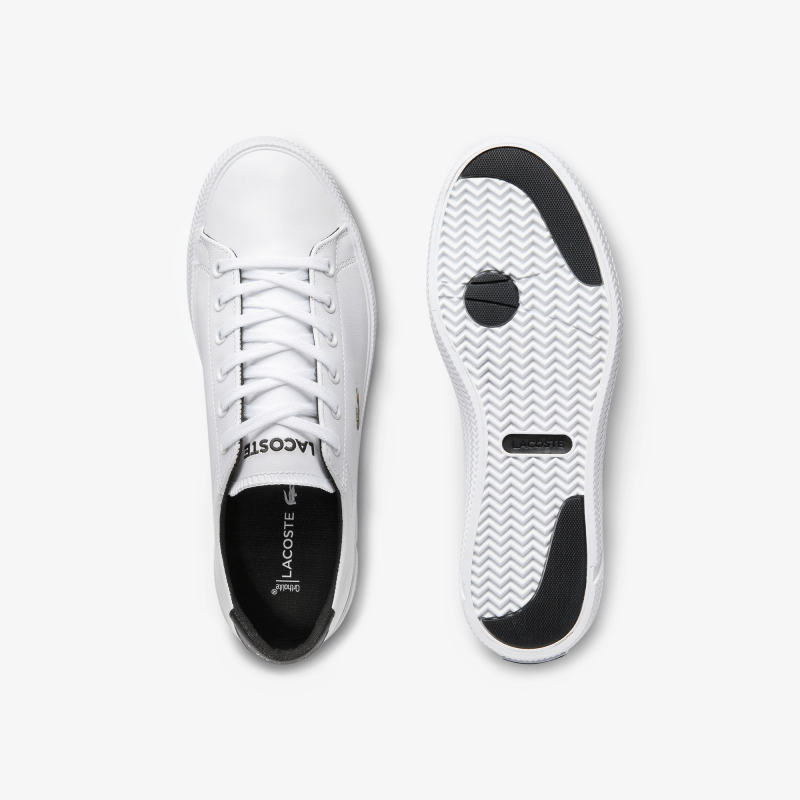 Giày Lacoste Gripshot 3 CFA Leather White Black 740CFA0028-147 - Ảnh 4