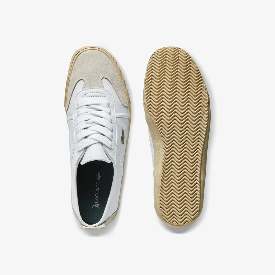 Giày Lacoste Contest Leather and Suede Sneakers 740CFA0032-65T - Ảnh 4