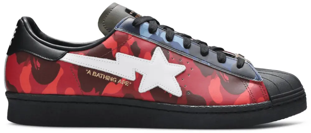 Giày Adidas BAPE x Superstar 'Mixed Camo' GZ8982