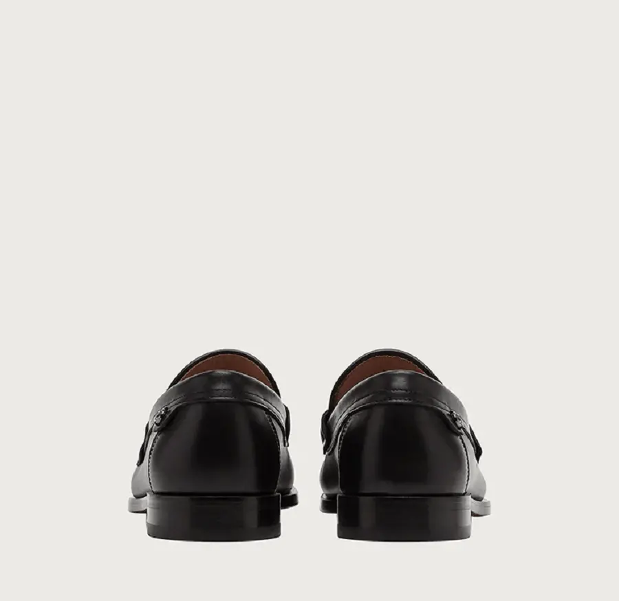 Giày Salvatore Ferragamo Penny Loafer ‘Black’ 020232-741526 - Ảnh 4