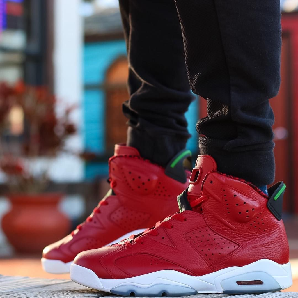 Giày Nike Air Jordan 6 Spizike 'History of Jordan' 694091-625 - Ảnh 3