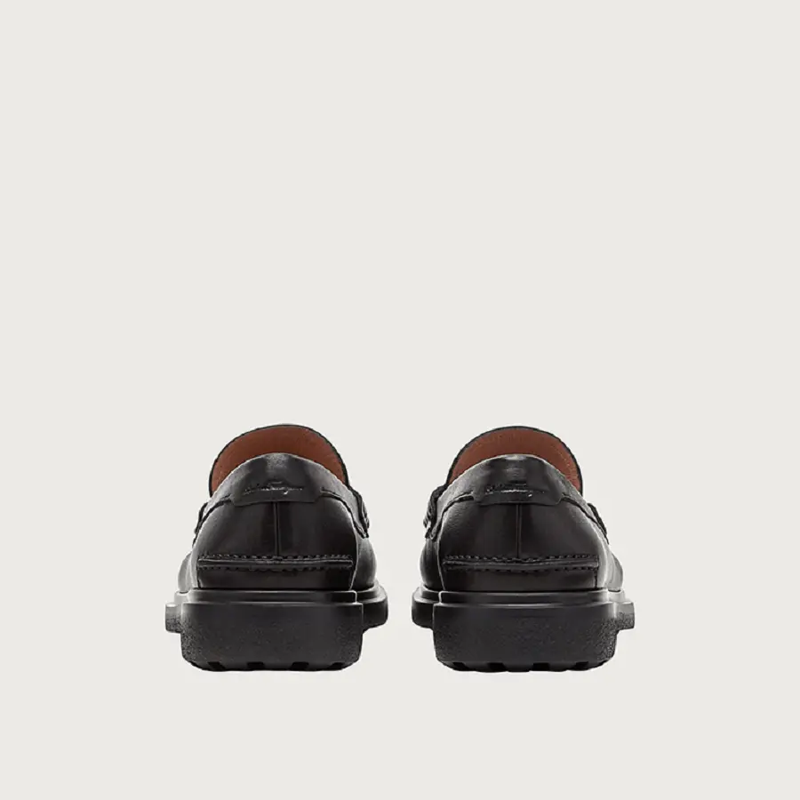 Giày Salvatore Ferragamo Penny Loafer 'Black' 020233-742243 - Ảnh 3