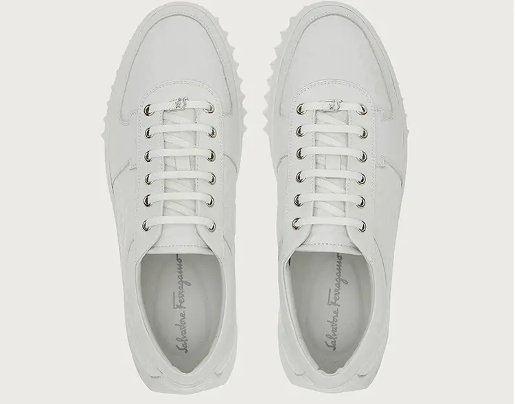 Giày Salvatore Ferragamo 'White' 02C093-747188 - Ảnh 3
