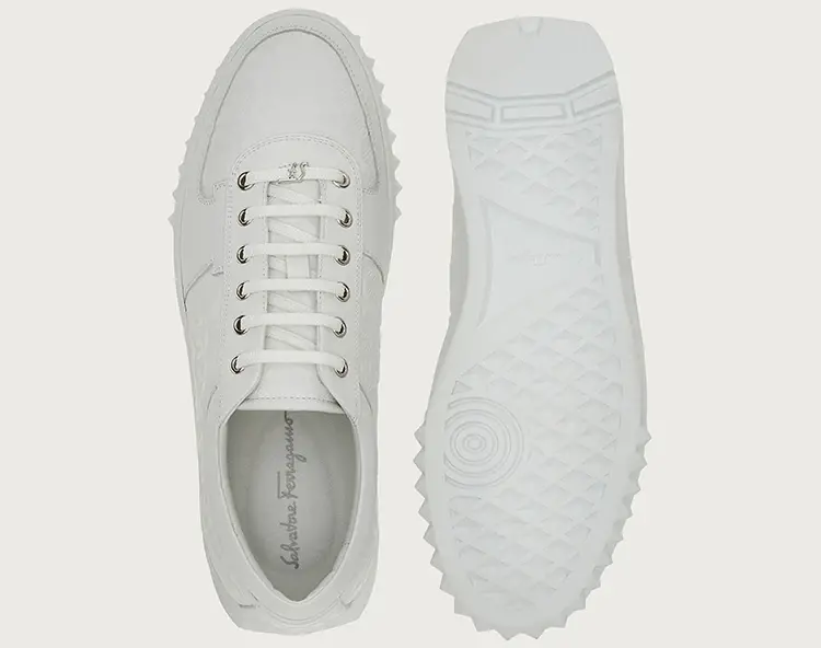 Giày Salvatore Ferragamo 'White' 02C093-747188 - Ảnh 5