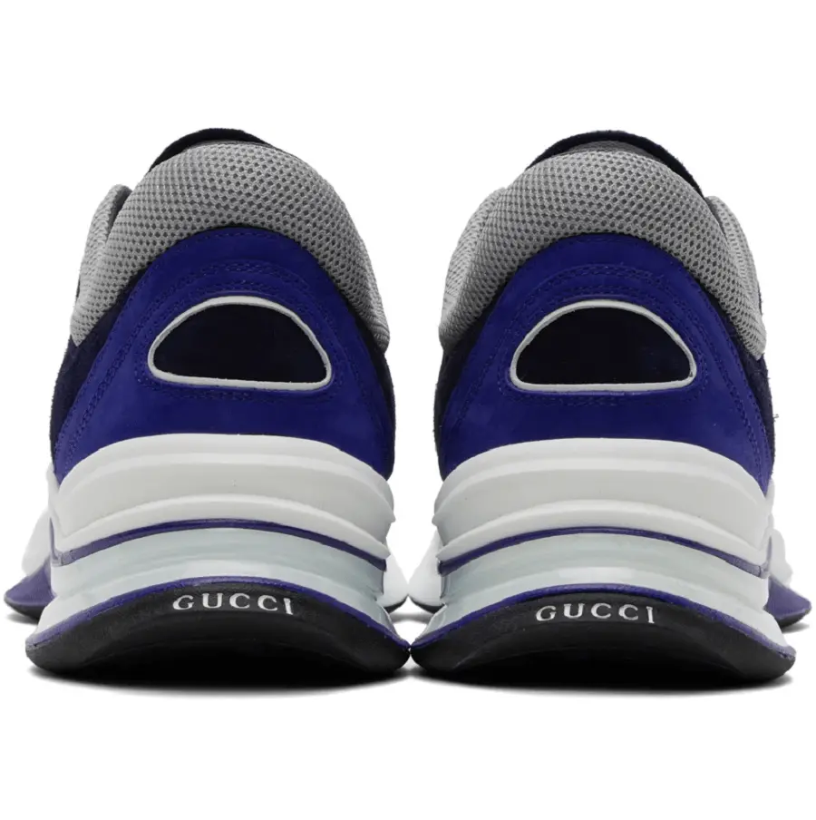 Giày Gucci Run Sneakers 'Blue' 749785-AAB62-4243-1 - Ảnh 4
