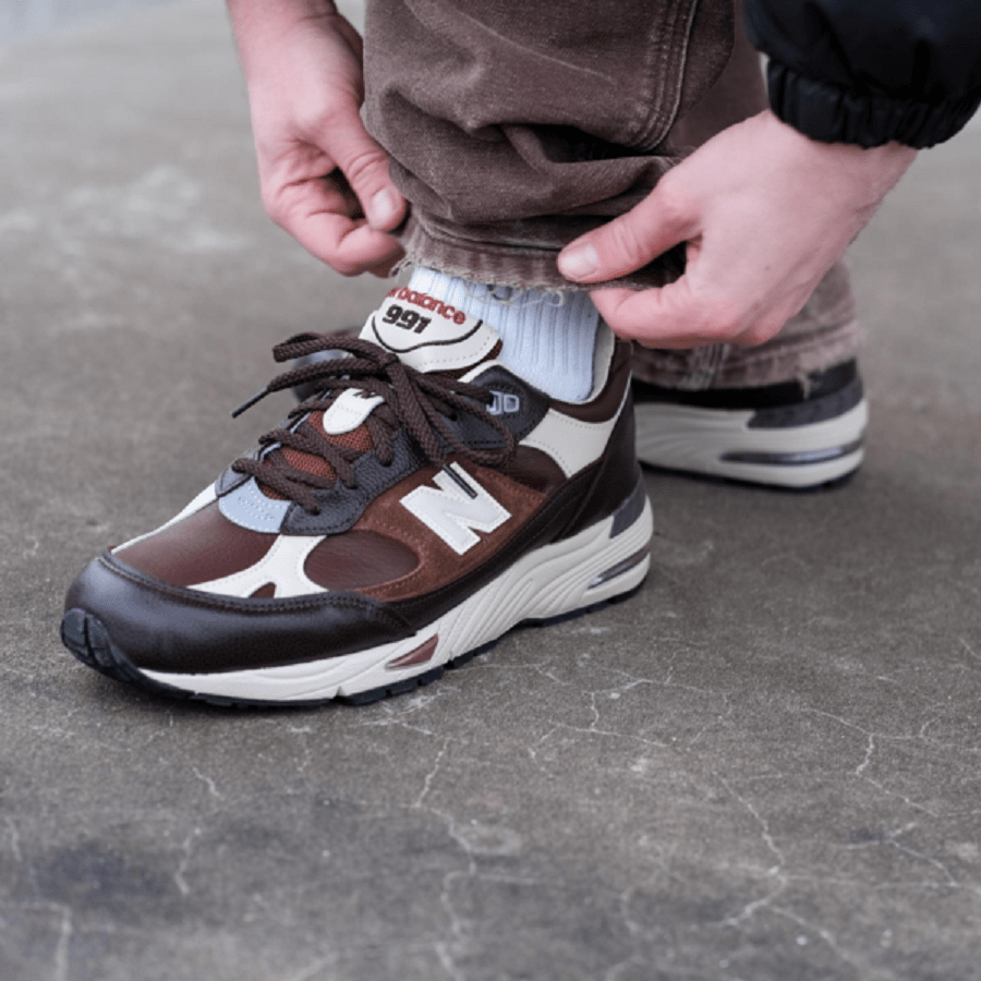Giày New Balance 991 ‘MiUK French Roast’ M991GBI - Ảnh 2