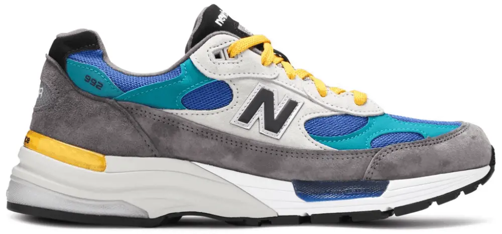 Giày New Balance Billy's x 992 Made in USA 'Grey Blue Teal' M992RR