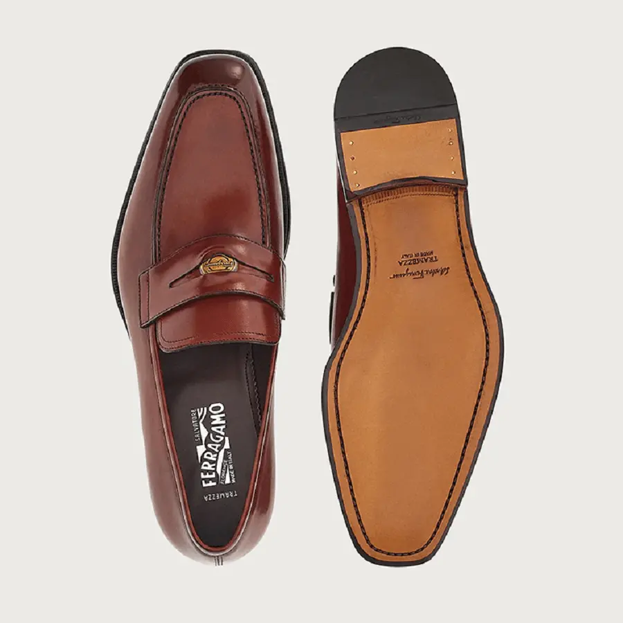 Giày Salvatore Ferragamo Penny Loafer ‘Partagas’ 020596-750468 - Ảnh 3