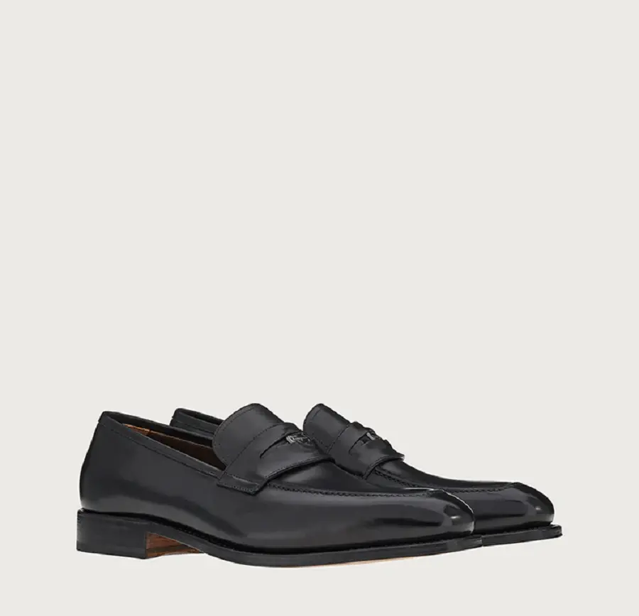 Giày Salvatore Ferragamo Penny Loafer ‘Black’ 020596-750469 - Ảnh 2
