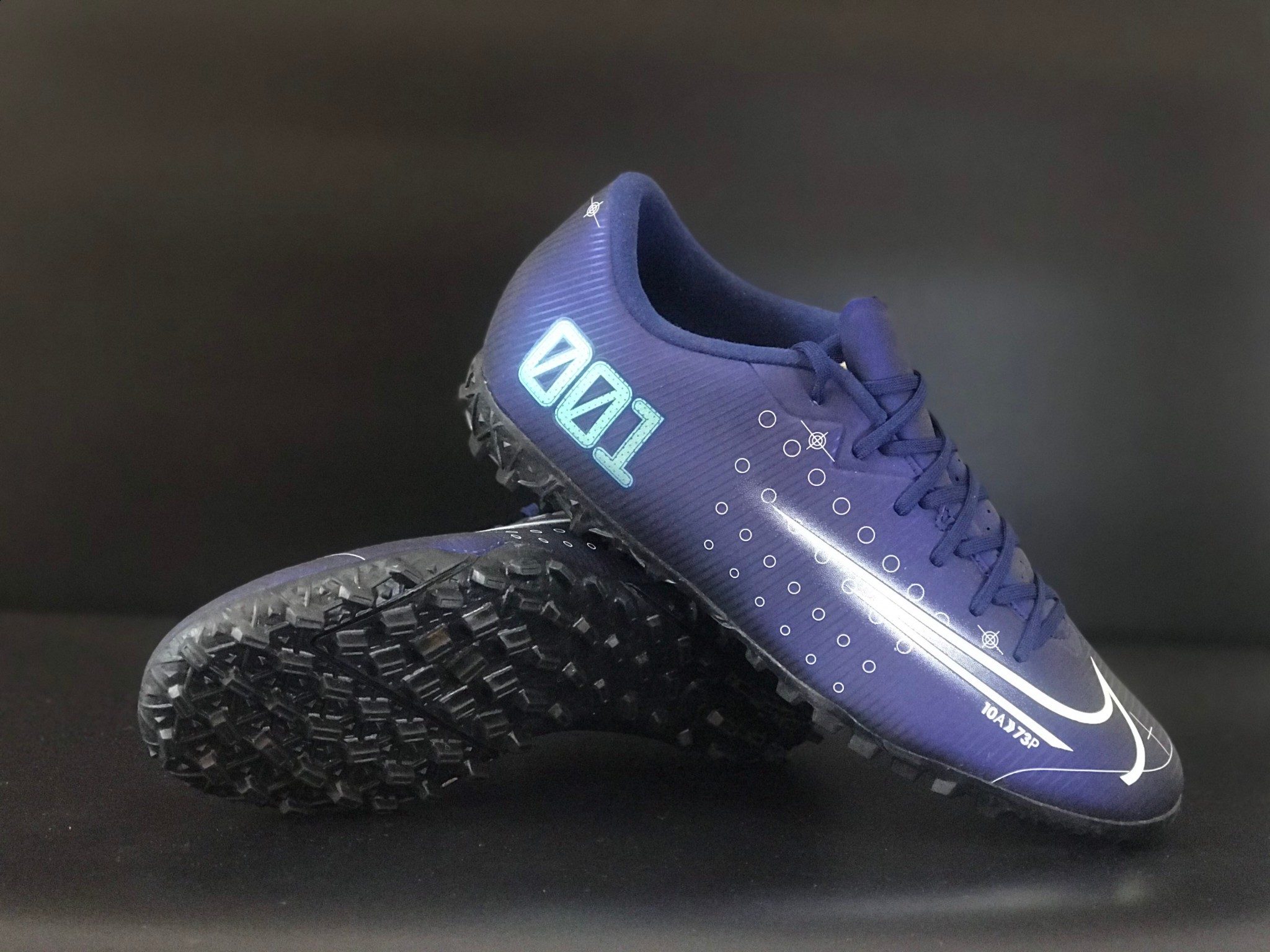 Giày Nike Mercurial Vapor 13 Academy MDS TF 'Blue Void' CJ1306-401 - Ảnh 4