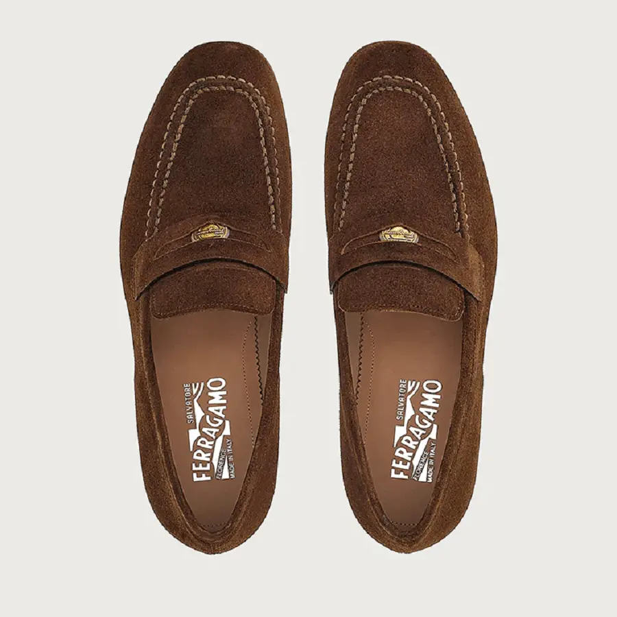 Giày Salvatore Ferragamo Penny Loafer ‘Rodeo’ 020653-751720 - Ảnh 5