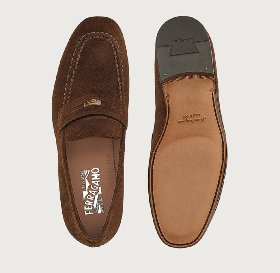 Giày Salvatore Ferragamo Penny Loafer ‘Rodeo’ 020653-751720 - Ảnh 4