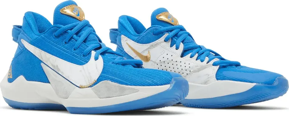 Alternative view of Giày Nike Zoom Freak 2 SE GS 'Signal Blue' CZ4177-408