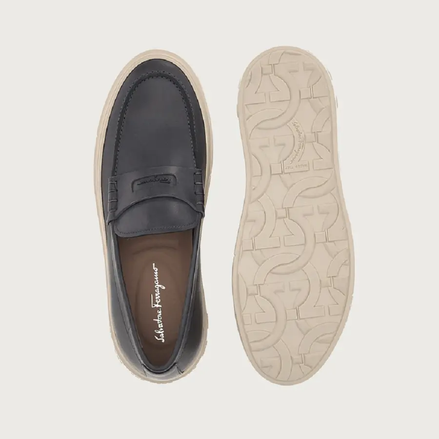 Giày Salvatore Ferragamo Sporty Loafer 'Stromboli Sand' 020557-753145 - Ảnh 3