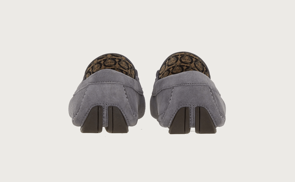 Giày Salvatore Ferragamo Driver Gancini 'Hematite' 020350-753172 - Ảnh 3