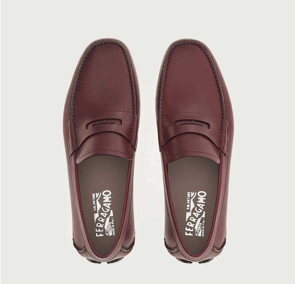 Giày Salvatore Ferragamo Driver 'Aubergine' 020356-753184 - Ảnh 3