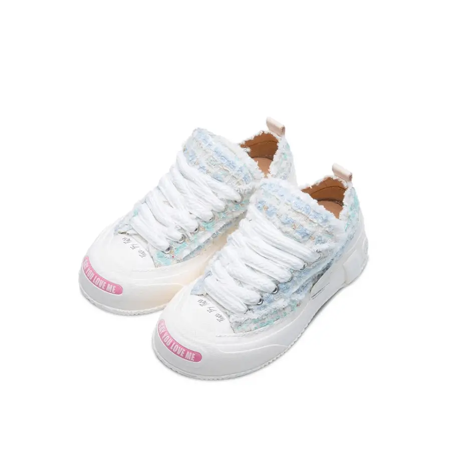 Alternative view of Giày xVESSEL G.O.P. 2.0 Marshmallow Lows 'Pastel Mixed Tweed'