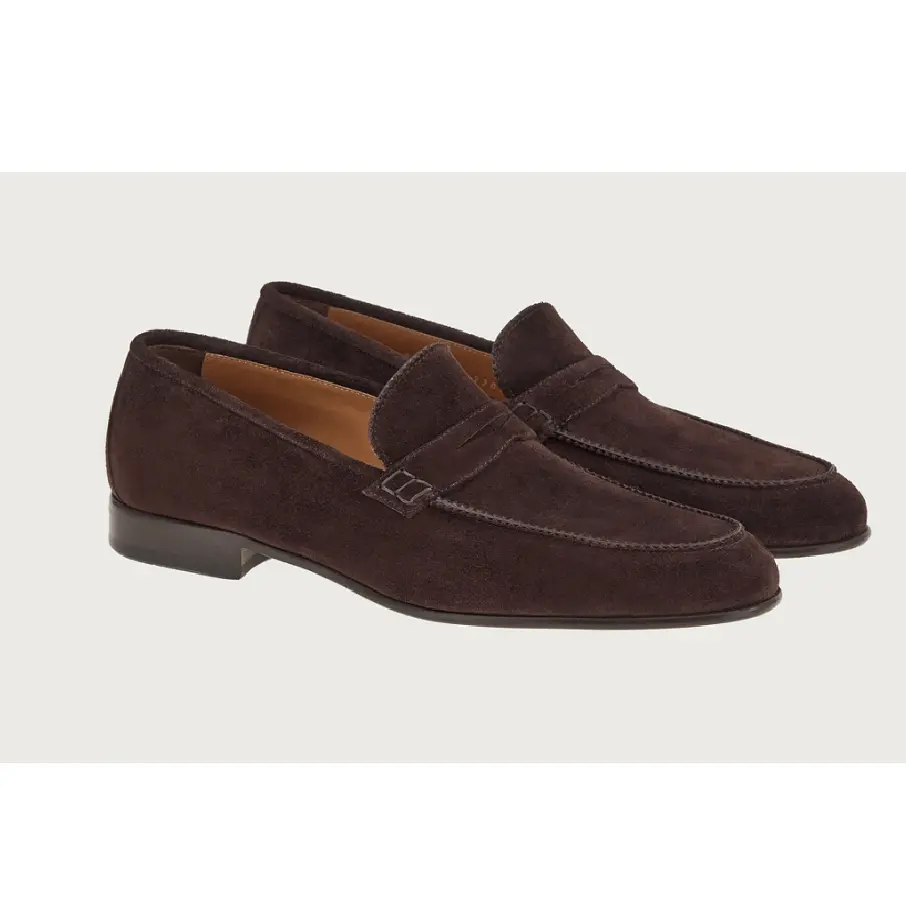 Giày Salvatore Ferragamo Penny Loafer 'Hickory' 020816-753903 - Ảnh 3