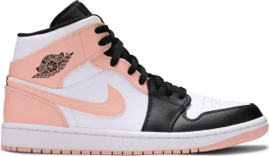 Giày Nike Air Jordan 1 Mid 'Arctic Orange - Black Toe' 554724-133