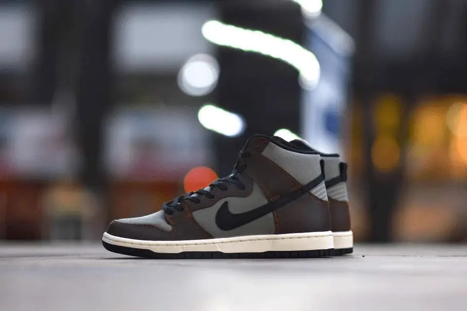 Alternative view of Giày Nike SB Dunk High Baroque Brown BQ6826-201