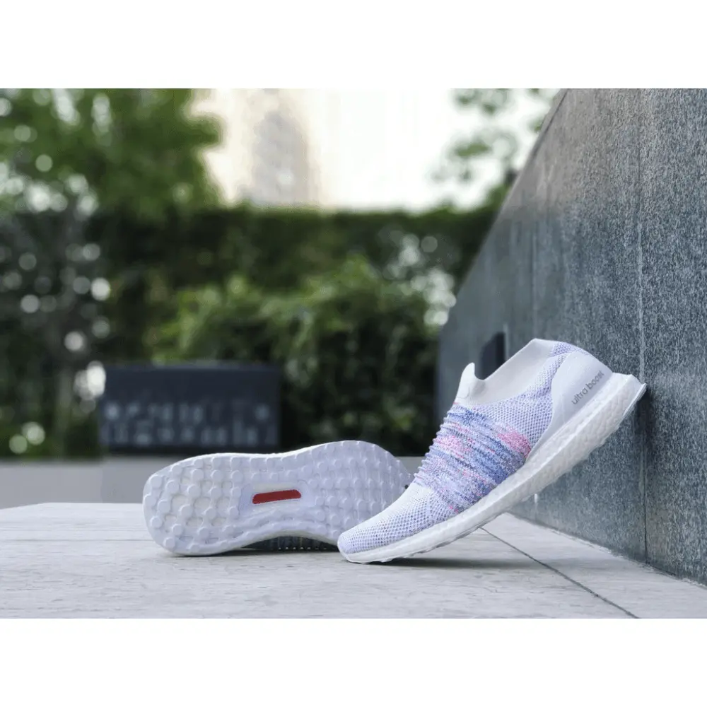 Giày Adidas Wmns Ultraboost Laceless 'White Multicolor' B75857 - Ảnh 5