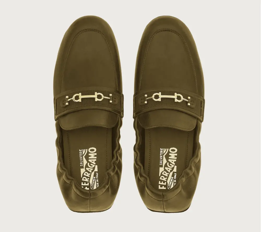 Giày Salvatore Ferragamo Nomadic 'Olive Green' 020977-757425 - Ảnh 3