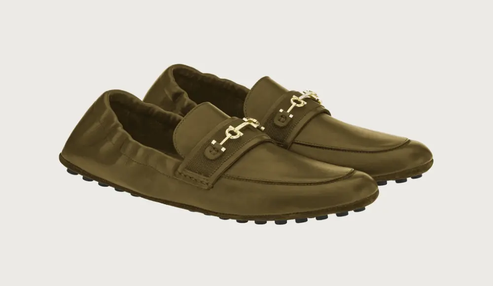 Giày Salvatore Ferragamo Nomadic 'Olive Green' 020977-757425 - Ảnh 2