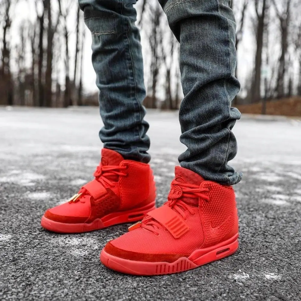 Giày Nike Air Yeezy 2 SP 'Red October' 508214-660 - Ảnh 4