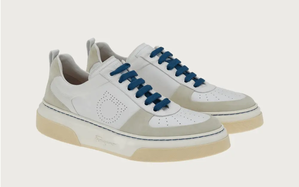 Alternative view of Giày Salvatore Ferragamo Sneaker 'White' 021171-758147