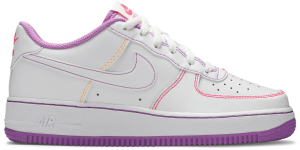 Giày Nike Air Force 1 '07 Low GS 'Contrast Stitch - Fuchsia Glow' CW1575-110