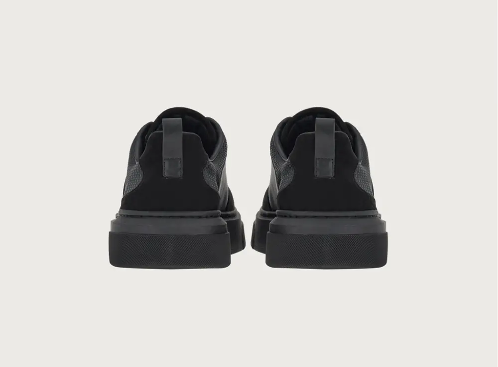 Giày Salvatore Ferragamo Sneaker 'Black' 021171-759228 - Ảnh 3