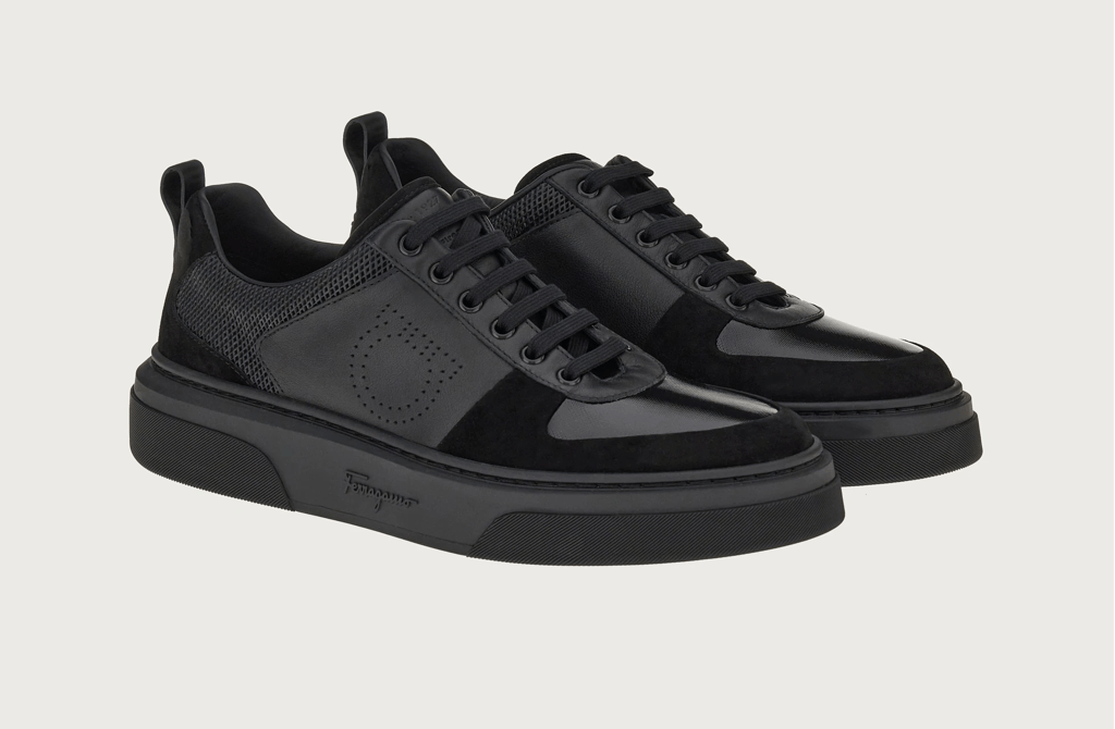 Giày Salvatore Ferragamo Sneaker 'Black' 021171-759228 - Ảnh 2