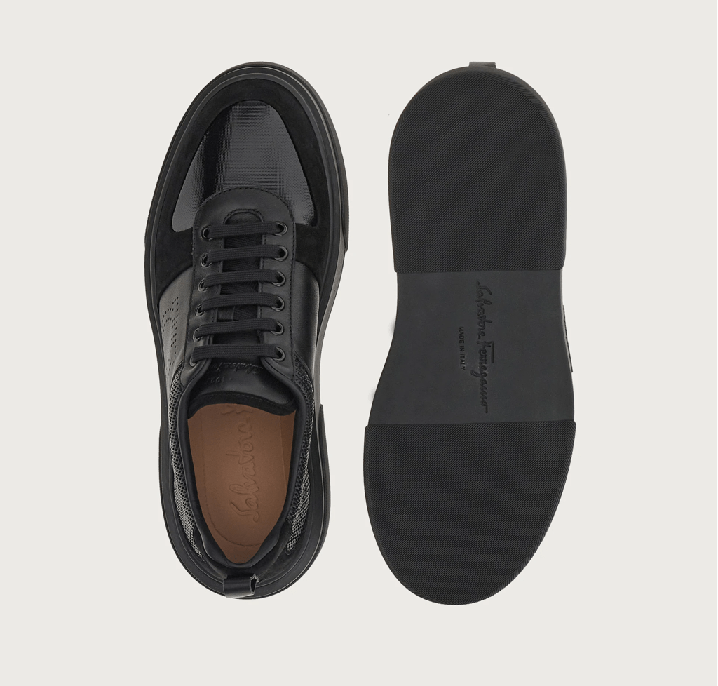 Giày Salvatore Ferragamo Sneaker 'Black' 021171-759228 - Ảnh 5