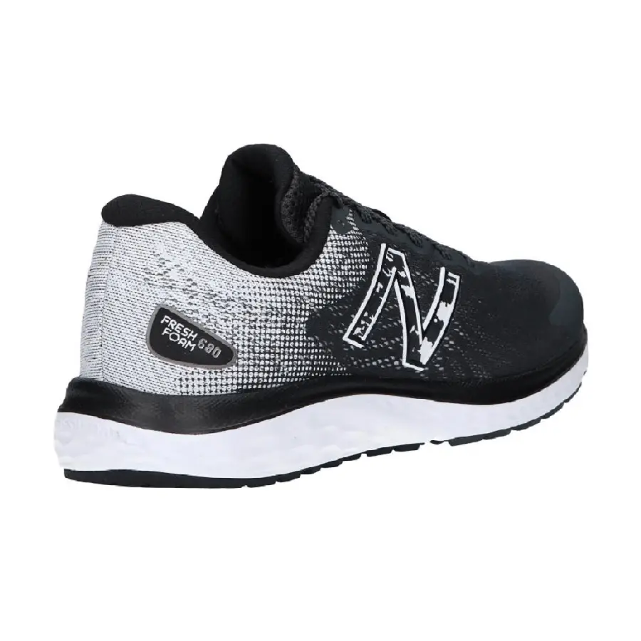 Giày New Balance Fresh Foam 680v7 'Black White' M680NB7 - Ảnh 3
