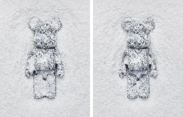 Alternative view of Mô Hình Bearbrick x Osbbat Rough Draft