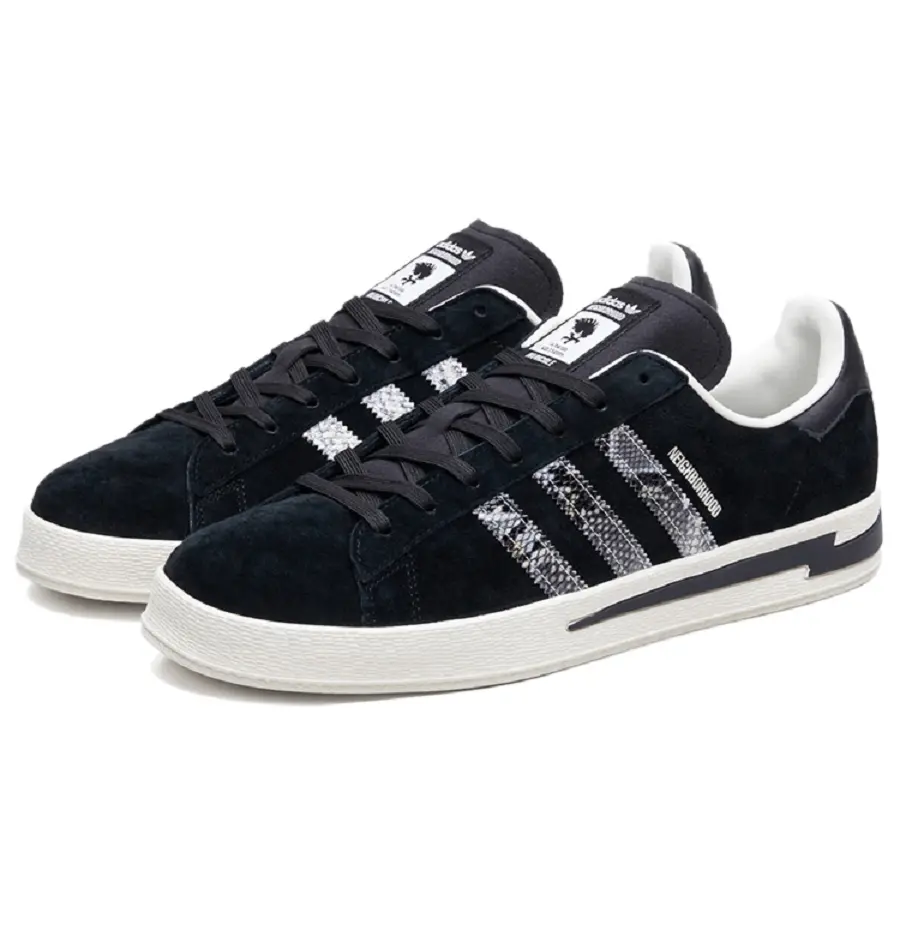 Alternative view of Giày Adidas Campus Invincible X Neighborhood 'Black' GW8852
