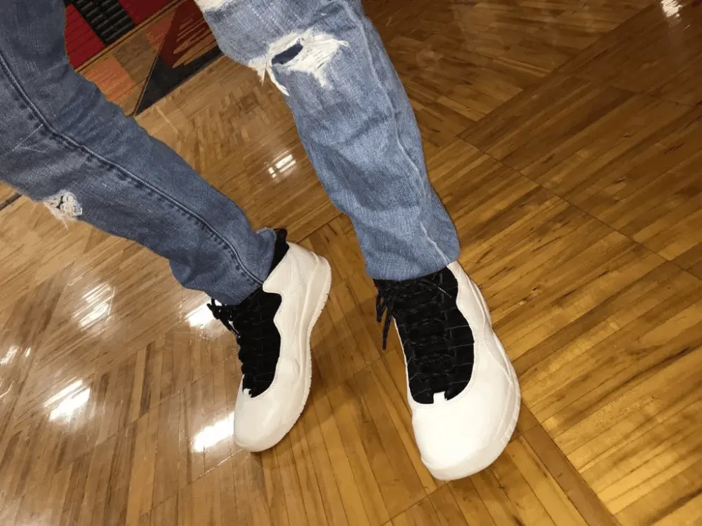 Giày Nike Air Jordan 10 Retro 'I'm Back' 310805-104 - Ảnh 4