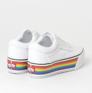 Alternative view of Giày Vans Old Skool Stackform 'Pride' VN0A7Q5MRNC