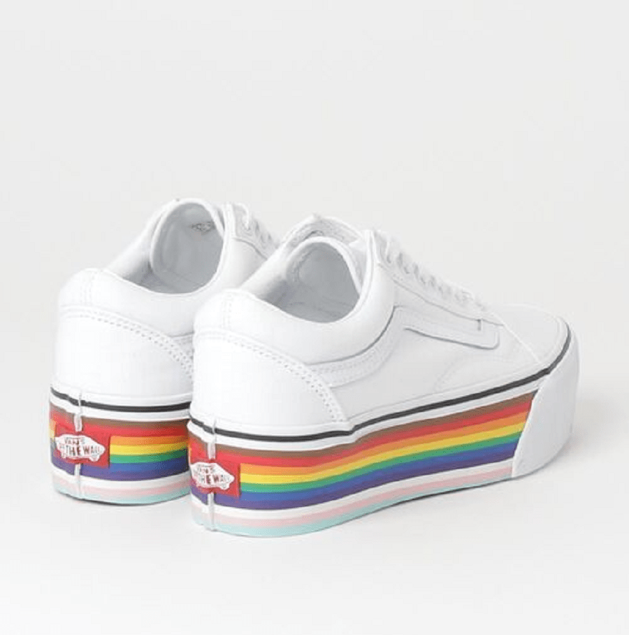 Giày Vans Old Skool Stackform 'Pride' VN0A7Q5MRNC - Ảnh 2