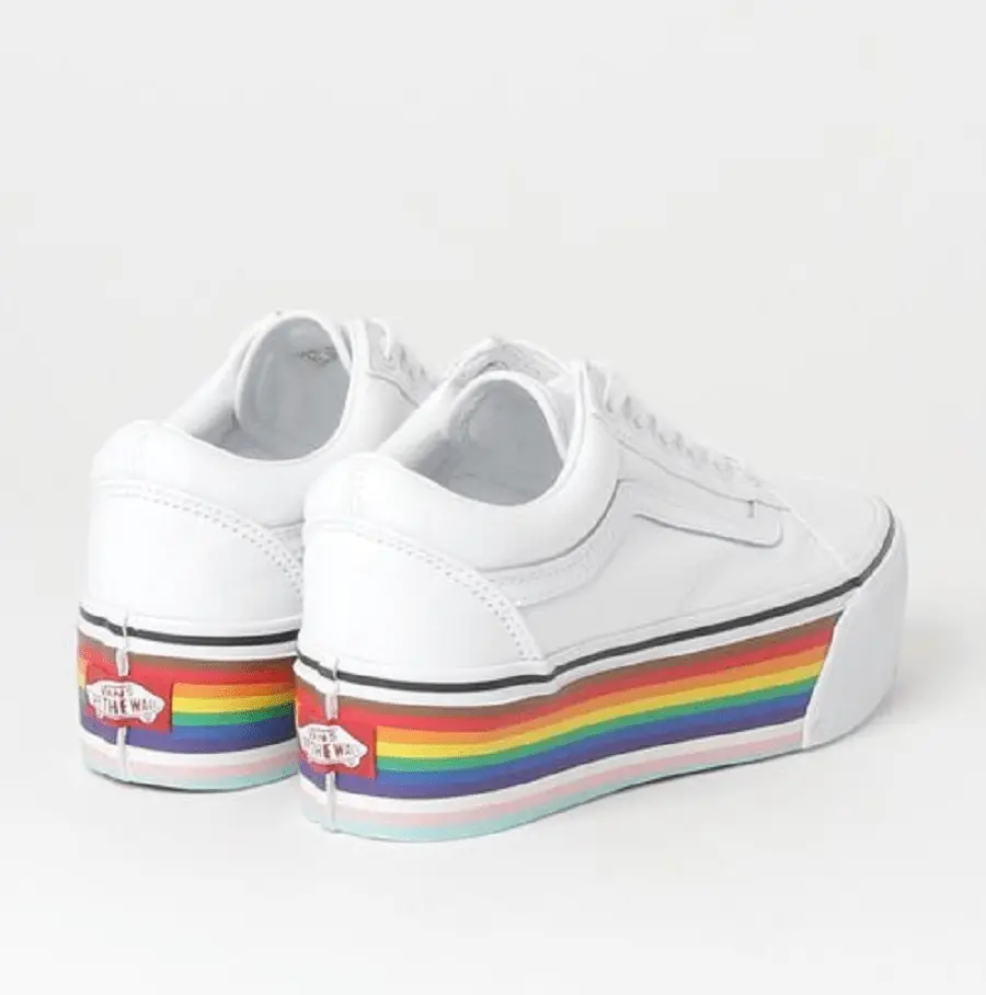 Alternative view of Giày Vans Old Skool Stackform 'Pride' VN0A7Q5MRNC